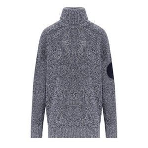 Elisabetta Franchi Navy Blue Turtleneck Sweater - NWT